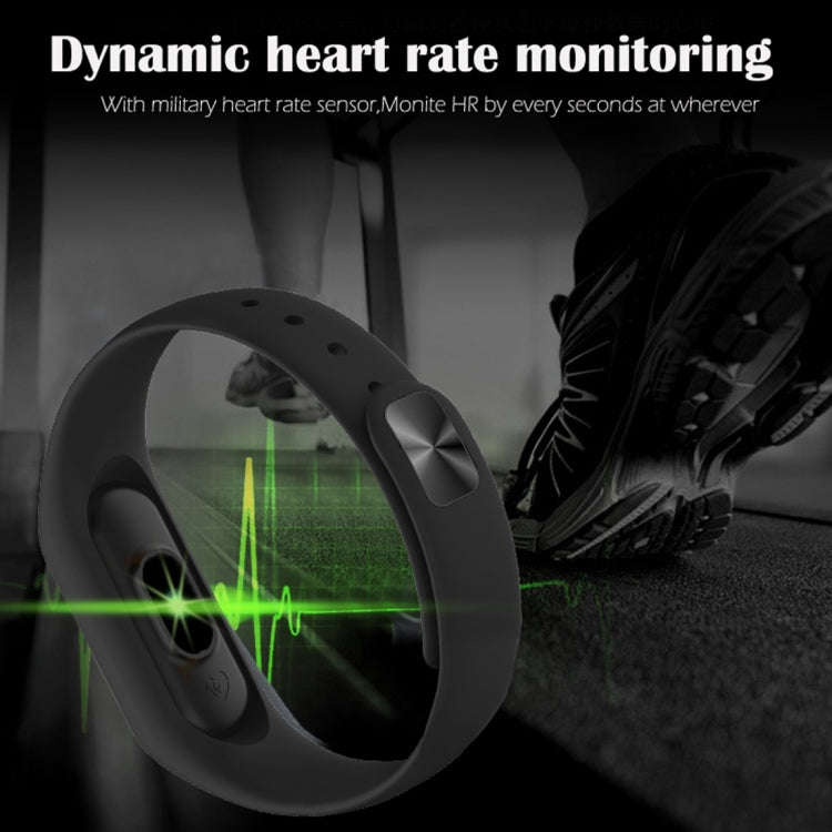 TLW25 0.42 inch OLED Display Bluetooth Smart Bracelet, IP66 Waterproof, Support Heart Rate Monito...