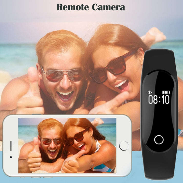 TLW25 0.42 inch OLED Display Bluetooth Smart Bracelet, IP66 Waterproof, Support Heart Rate Monito...