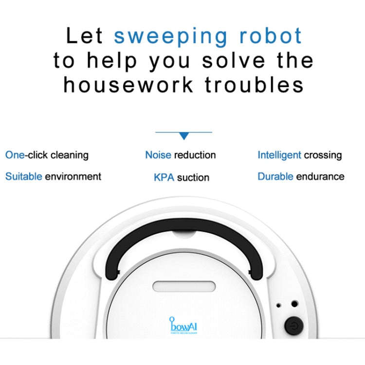 1800Pa Large Suction Smart Household Vacuum Cleaner Clean Robot