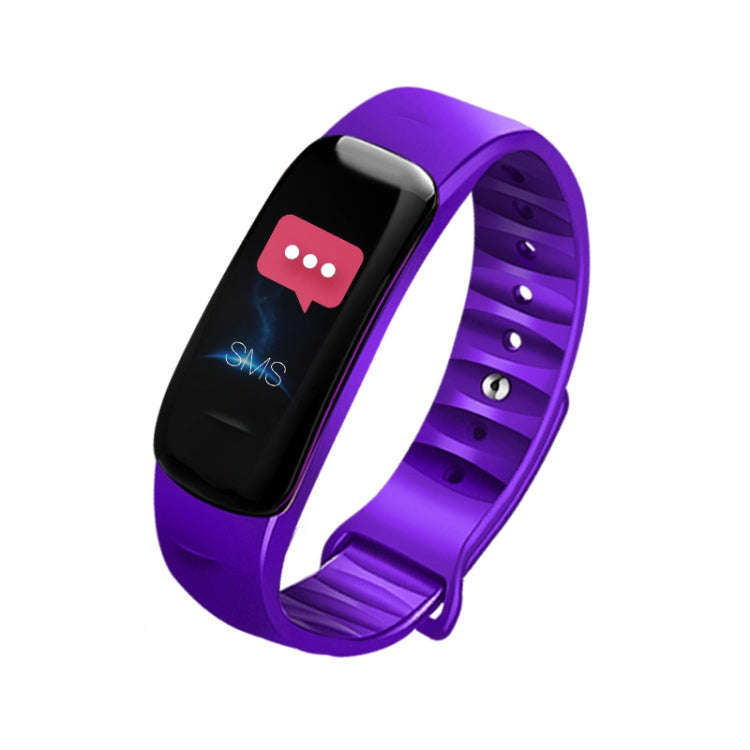 C1S 0.96 inches IPS Color Screen Smart Bracelet IP67 Waterproof, Support Call Reminder /Heart Rat...