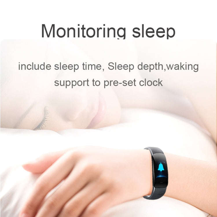 C1S 0.96 inches IPS Color Screen Smart Bracelet IP67 Waterproof, Support Call Reminder /Heart Rat...