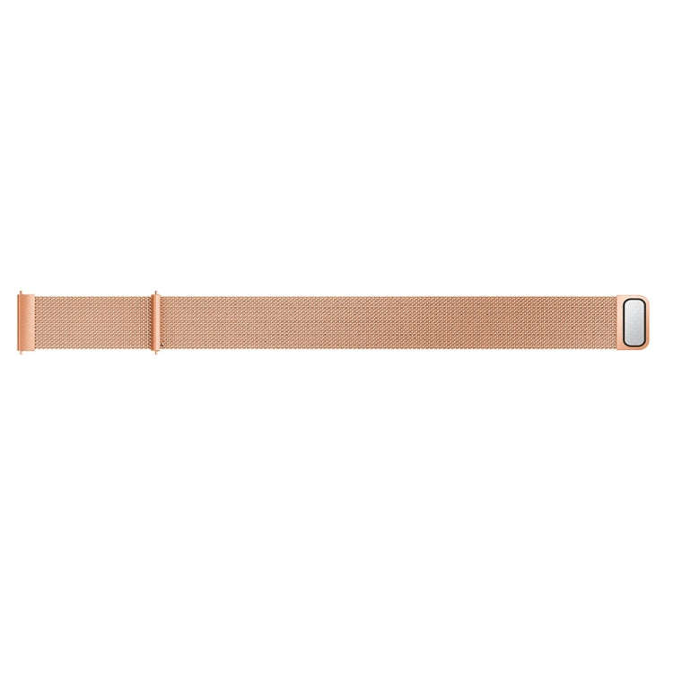 Milanis Magnetic Stainless Steel Mesh Wrist Strap WatchBand for Galaxy Watch Active 20mm(Rose Gold)