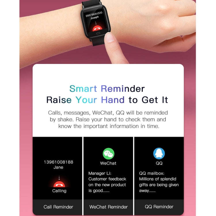 G20 1.3 inch TFT Color Screen Smart Bracelet IP67 Waterproof, Support Call Reminder/ Heart Rate M...