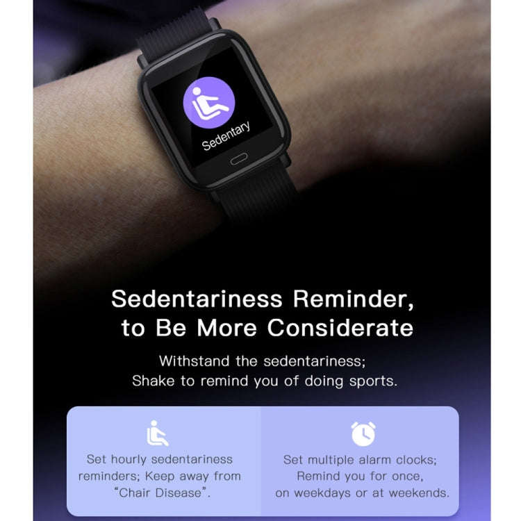 G20 1.3 inch TFT Color Screen Smart Bracelet IP67 Waterproof, Support Call Reminder/ Heart Rate M...