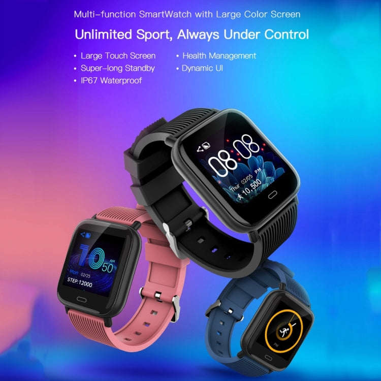 G20 1.3 inch TFT Color Screen Smart Bracelet IP67 Waterproof, Support Call Reminder/ Heart Rate M...