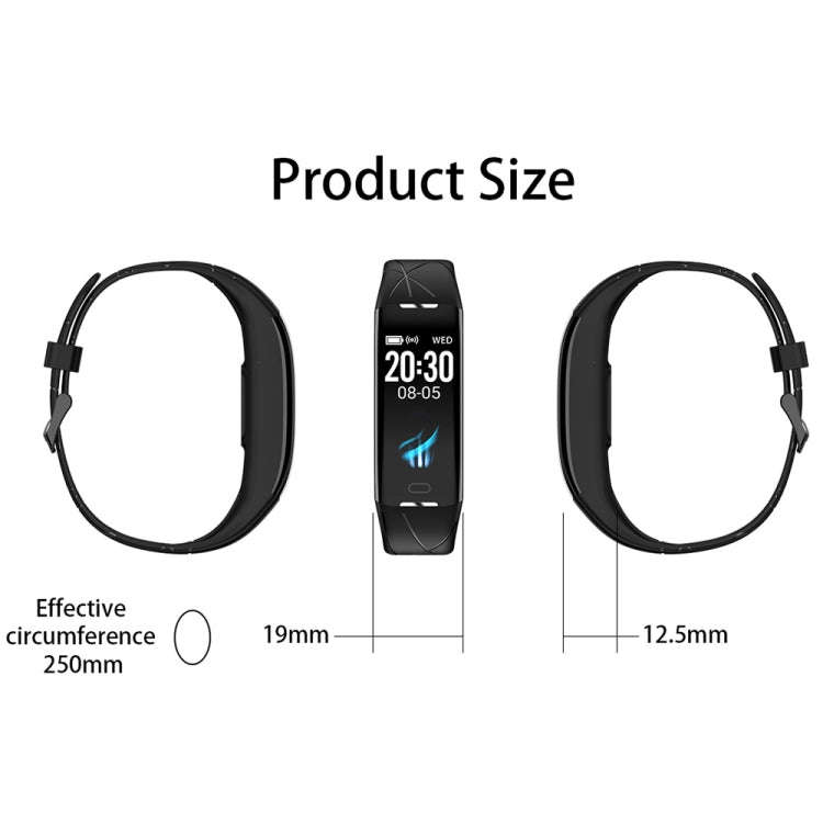 Z21 Plus 0.96 inch TFT LCD Color Screen Smart Bracelet IP68 Waterproof, Support Call Reminder/ He...
