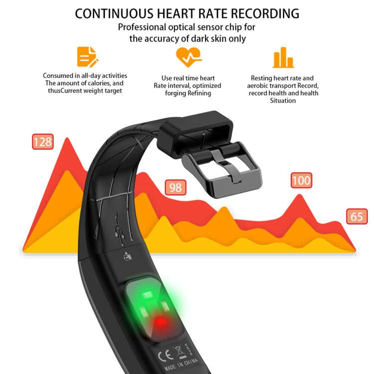Z21 Plus 0.96 inch TFT LCD Color Screen Smart Bracelet IP68 Waterproof, Support Call Reminder/ He...
