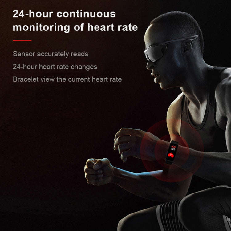 CK17S 0.96 inches IPS Screen Smart Bracelet IP67 Waterproof, Support Call Reminder / Heart Rate M...