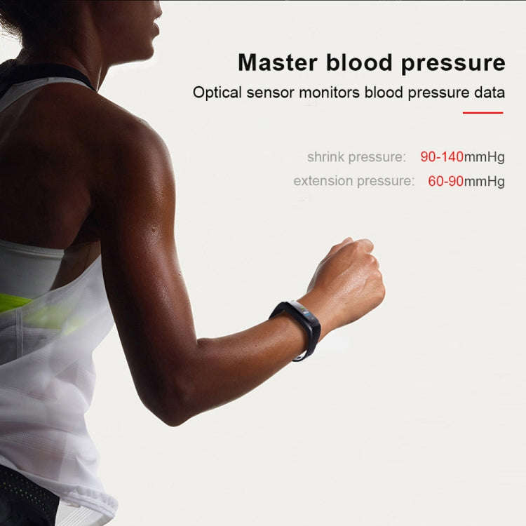 CK17S 0.96 inches IPS Screen Smart Bracelet IP67 Waterproof, Support Call Reminder / Heart Rate M...