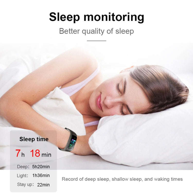CK17S 0.96 inches IPS Screen Smart Bracelet IP67 Waterproof, Support Call Reminder / Heart Rate M...
