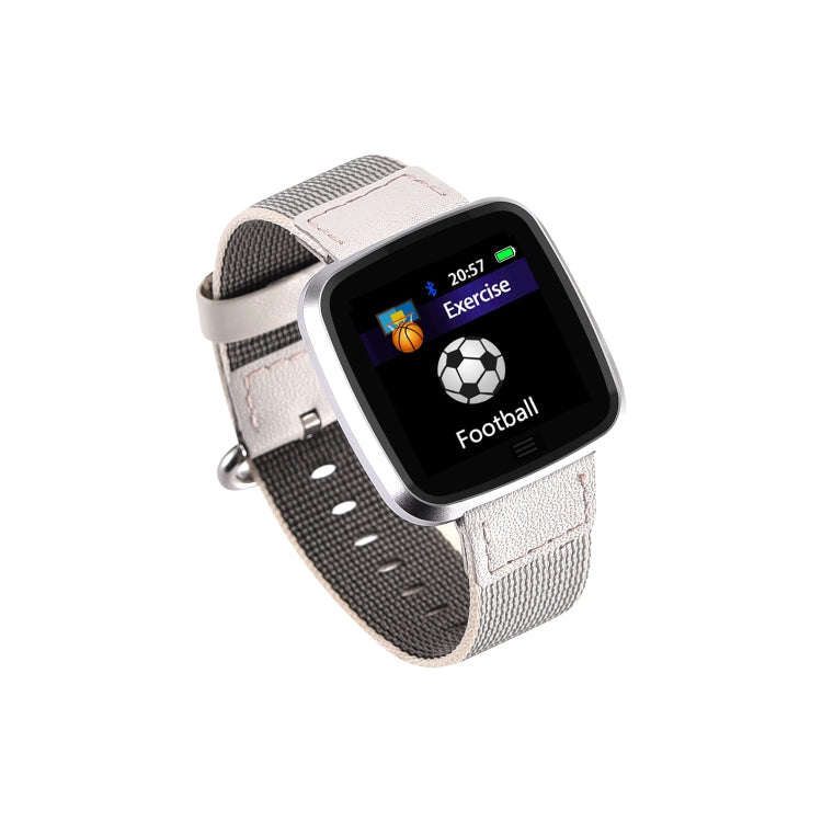 DTNO.1 G12 1.3 inches OLED Color Screen Smart Bracelet IP67 Waterproof, Nylon Watchband, Support ...