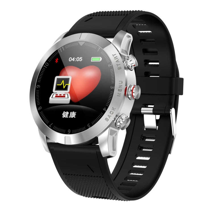 DTNO.1 S10 1.3 inches TFT Color Screen Smart Bracelet IP68 Waterproof, Silicone Watchband, Suppor...