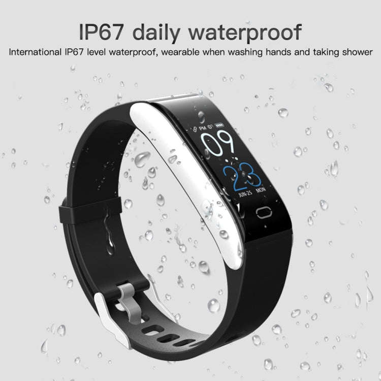 B11 0.96 inches IPS Color Screen Smart Bracelet IP67 Waterproof, Support Call Reminder /Heart Rat...