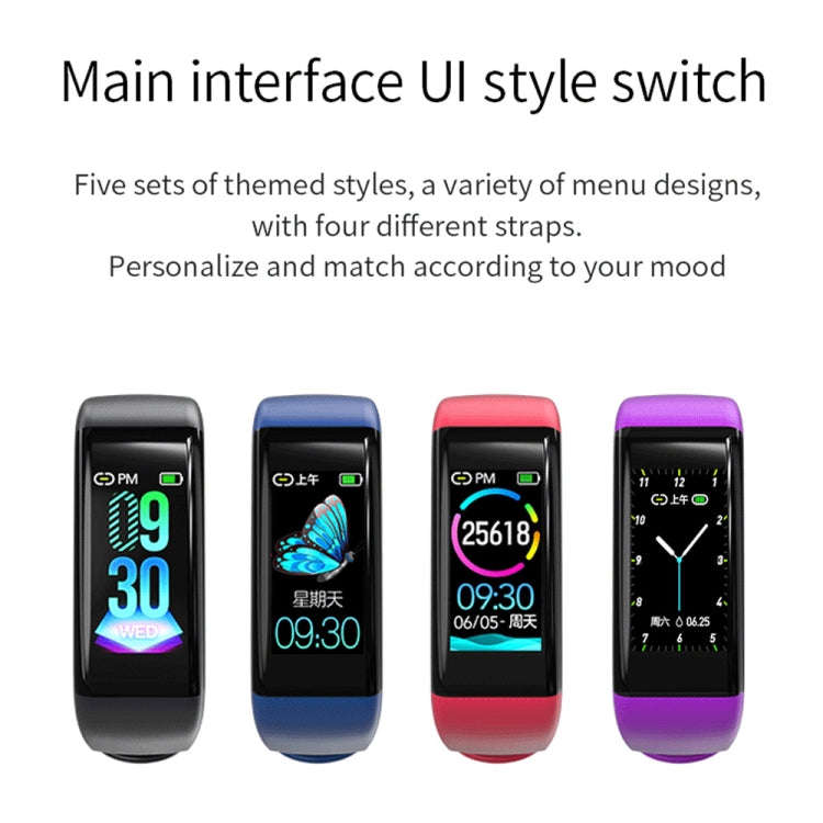 C21 1.14 inches IPS Color Screen Smart Bracelet IP67 Waterproof, Support Call Reminder /Heart Rat...