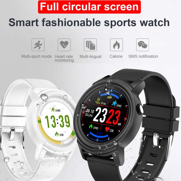 DK02 1.3 inches IPS Color Screen Smart Bracelet IP67 Waterproof, Support Call Reminder /Heart Rat...