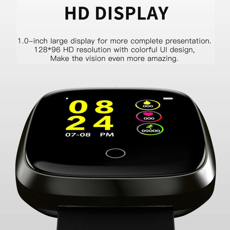 DK03 1.0 inches TFT Color Screen Smart Bracelet IP67 Waterproof, Support Call Reminder /Heart Rat...