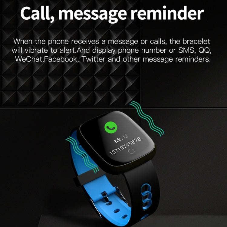 DK03 1.0 inches TFT Color Screen Smart Bracelet IP67 Waterproof, Support Call Reminder /Heart Rat...