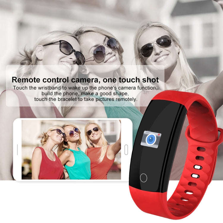 QS01 0.96 inches TFT Color Screen Smart Bracelet IP67 Waterproof, Support Call Reminder /Heart Ra...