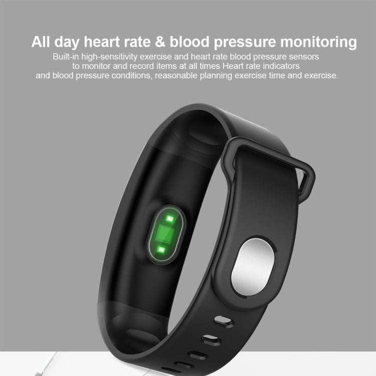 QS01 0.96 inches TFT Color Screen Smart Bracelet IP67 Waterproof, Support Call Reminder /Heart Ra...