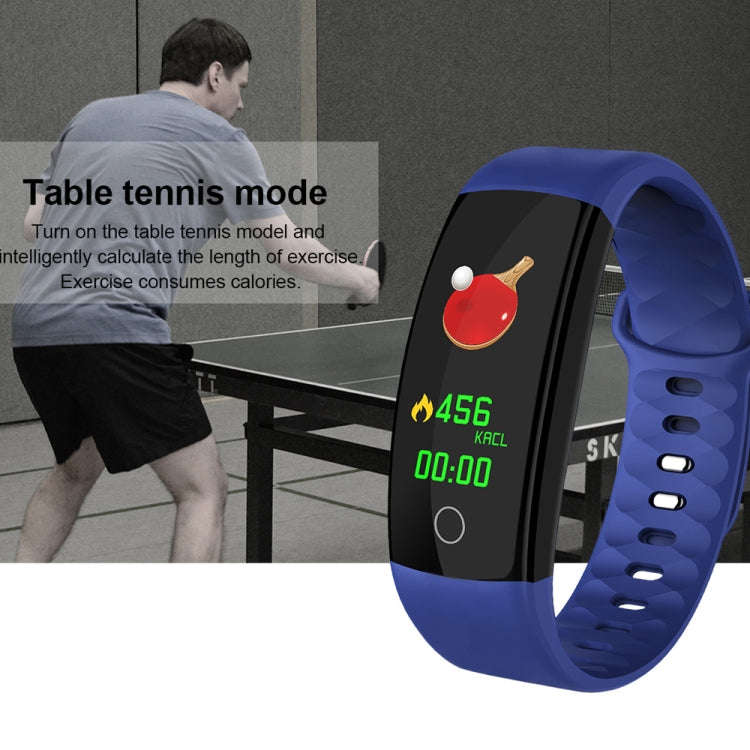 QS01 0.96 inches TFT Color Screen Smart Bracelet IP67 Waterproof, Support Call Reminder /Heart Ra...