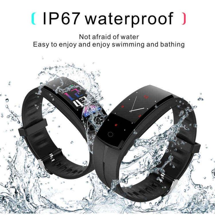 QS100 0.96 inches TFT Color Screen Smart Bracelet IP67 Waterproof, Support Call Reminder /Heart R...