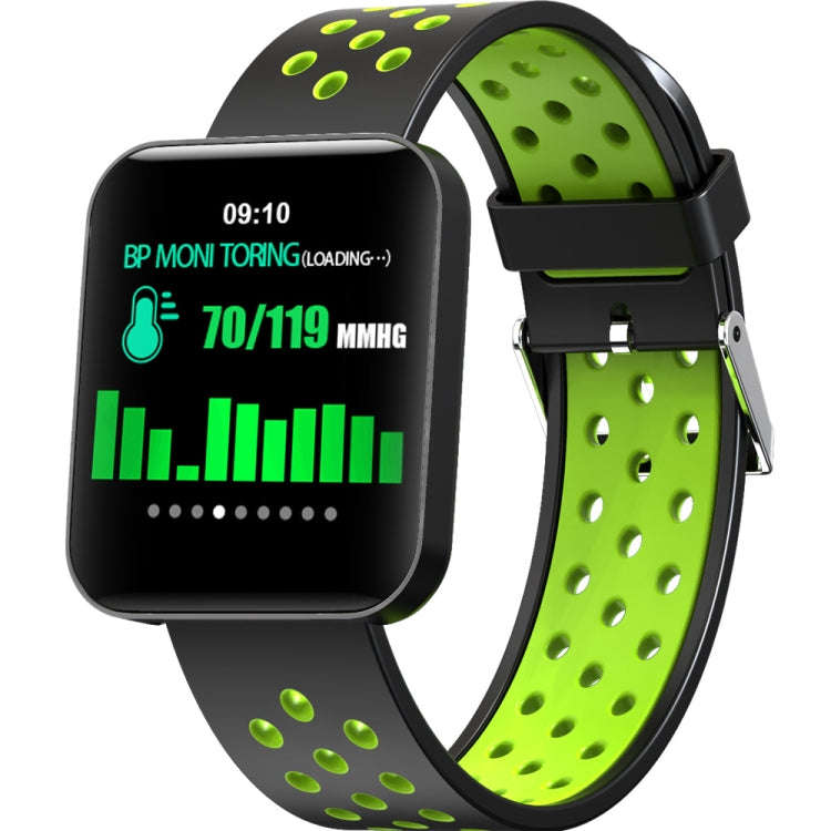 S88 1.54 inches TFT Color Screen Smart Bracelet IP67 Waterproof, Silicone Watchband, Support Call...