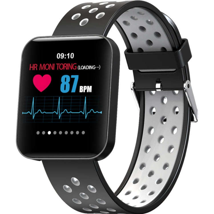 S88 1.54 inches TFT Color Screen Smart Bracelet IP67 Waterproof, Silicone Watchband, Support Call...