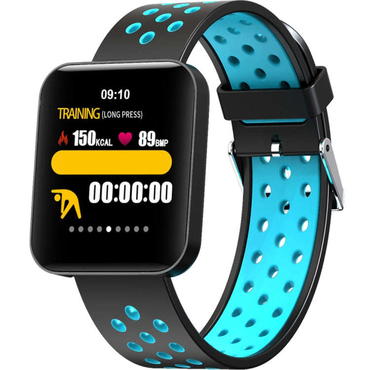 S88 1.54 inches TFT Color Screen Smart Bracelet IP67 Waterproof, Silicone Watchband,  Support Cal...