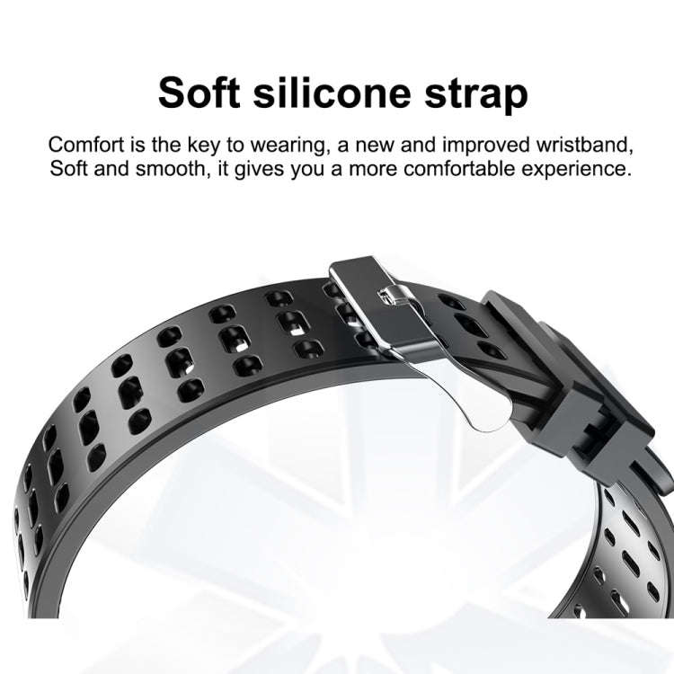 T2 1.3 inches TFT IPS Color Screen Smart Bracelet IP67 Waterproof, Support Call Reminder /Heart R...
