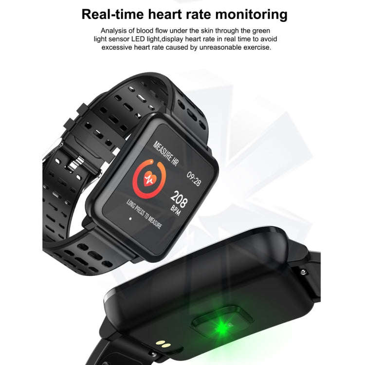 T2 1.3 inches TFT IPS Color Screen Smart Bracelet IP67 Waterproof, Support Call Reminder /Heart R...