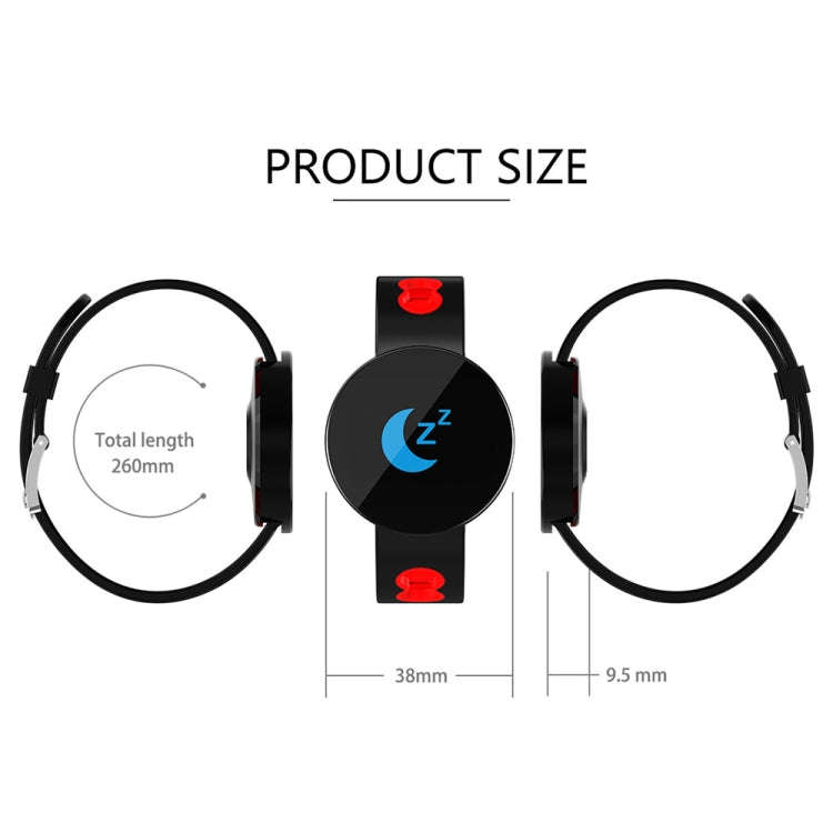 Z8 0.96 inches TFT Color Screen Smart Bracelet IP67 Waterproof, Silicone Watchband, Support Call ...