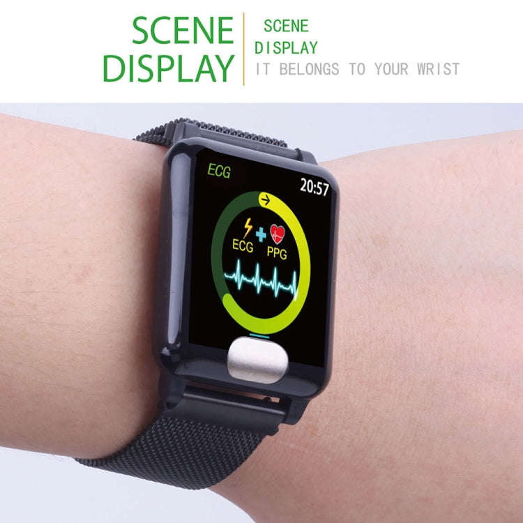 E04 1.3 inches IPS Color Screen Smart Watch IP67 Waterproof, Metal Watchband, Support Call Remind...