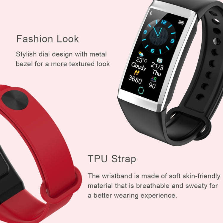 TD19 1.14 inches IPS Screen Smart Bracelet IP67 Waterproof, Support Call Reminder / Heart Rate Mo...