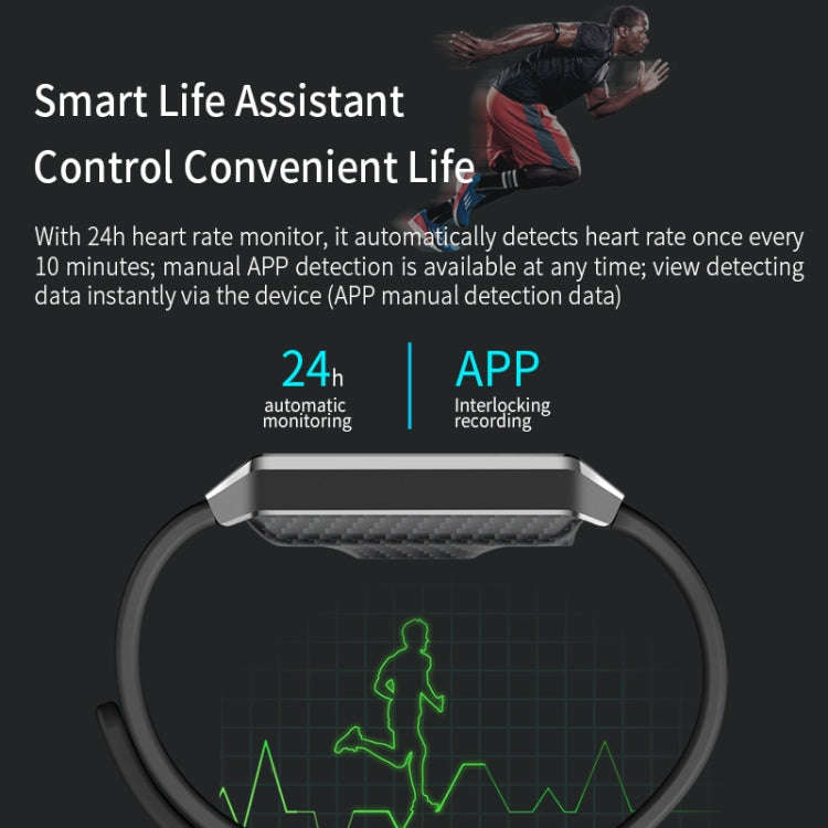 X9 1.14 inches TFT Screen Smart Bracelet IP67 Waterproof, Support Step Counting / Call Reminder /...