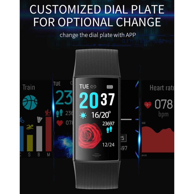 CY11 1.14 inches IPS Color Screen Smart Bracelet IP67 Waterproof, Support Step Counting / Call Re...
