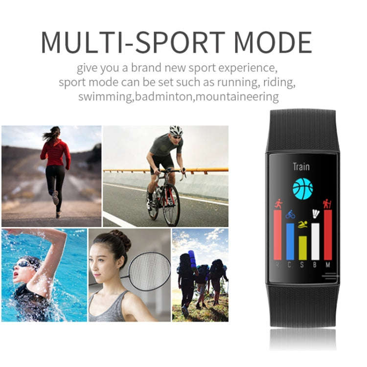 CY11 1.14 inches IPS Color Screen Smart Bracelet IP67 Waterproof, Support Step Counting / Call Re...