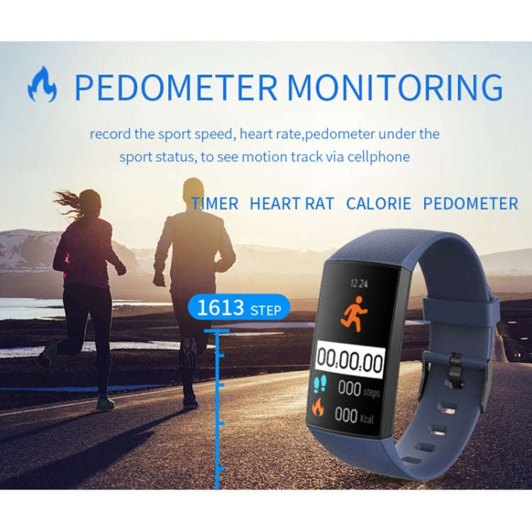 CY11 1.14 inches IPS Color Screen Smart Bracelet IP67 Waterproof, Support Step Counting / Call Re...