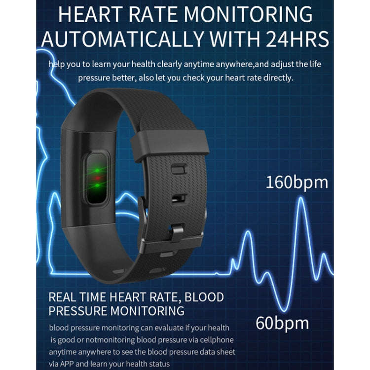 CY11 1.14 inches IPS Color Screen Smart Bracelet IP67 Waterproof, Support Step Counting / Call Re...