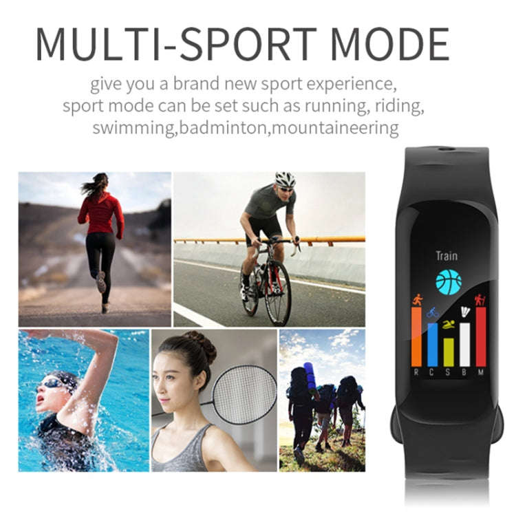 H29 1.14 inches IPS Color Screen Smart Bracelet IP67 Waterproof, Support Step Counting / Call Rem...