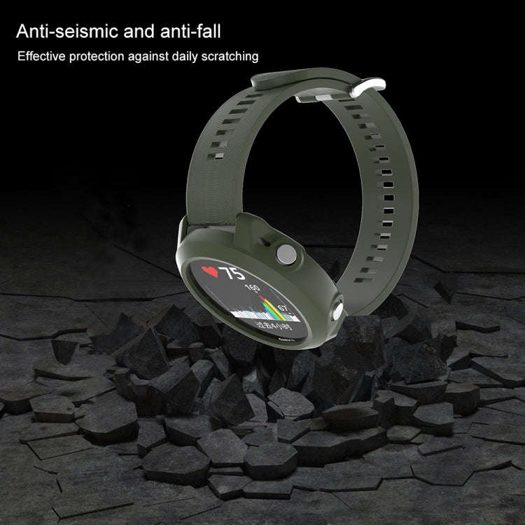 TPU Protective Case for Garmin Forerunner 645(Army Green)
