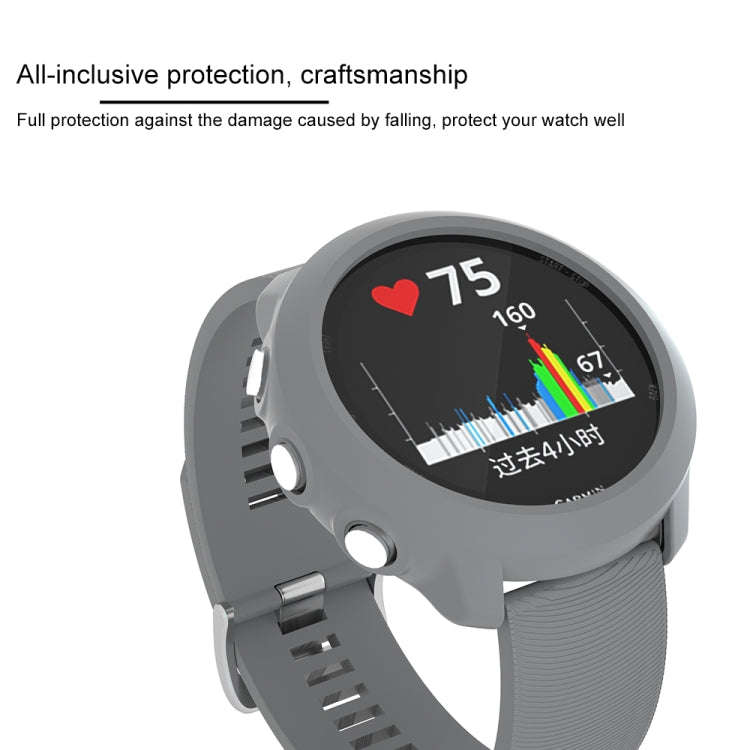 TPU Protective Case for Garmin Forerunner 645(Grey)