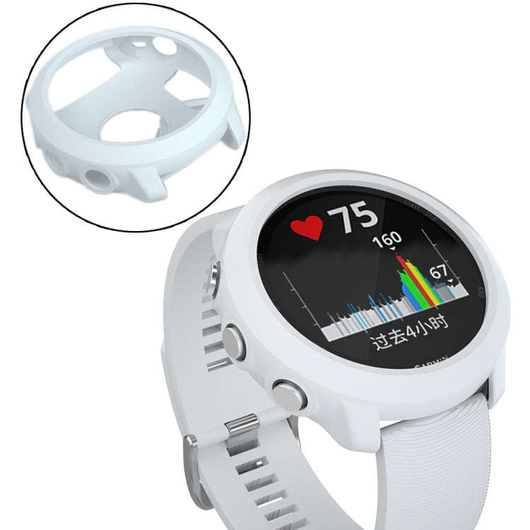 TPU Protective Case for Garmin Forerunner 645(White)