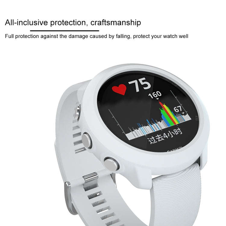TPU Protective Case for Garmin Forerunner 645(White)