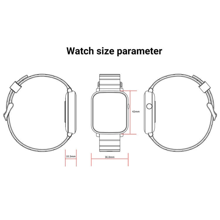 SMA-F1 1.3 inch TFT Full Touch Screen IP68 Waterproof Smart Sports Watch, Support Dynamic Heart R...