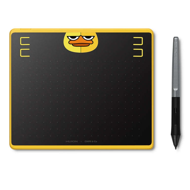HUION HS64 Chips Special Edition 5080 LPI Art Drawing Tablet with Battery-free Pen for Fun