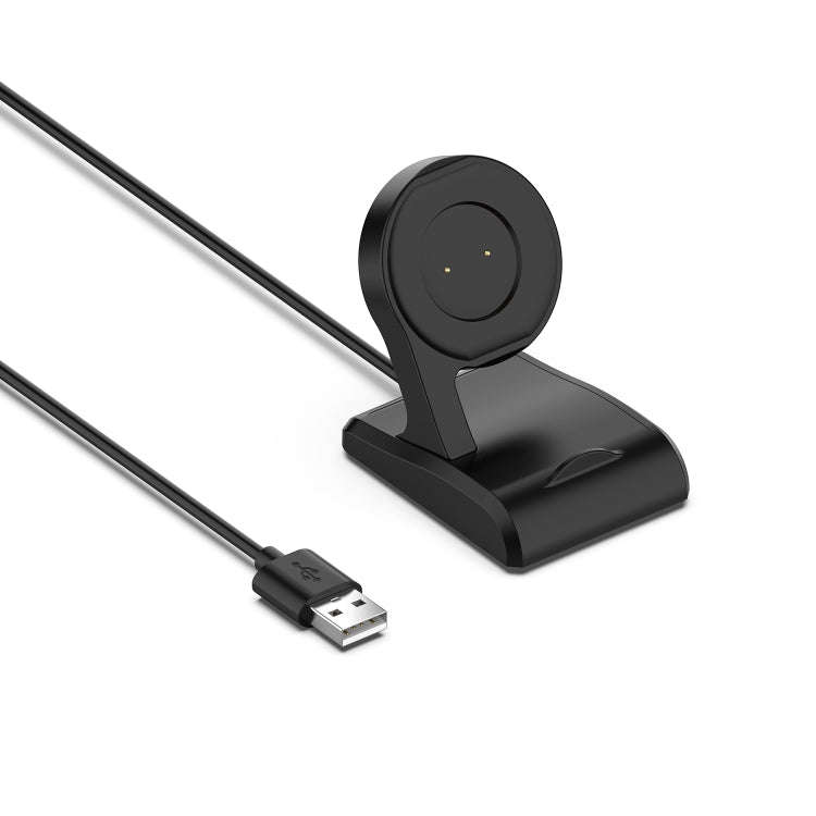 For Amazfit A1918 Portable Smart Watch Cradle Plastic Vertical Seat Charger USB Charging Cable, L...