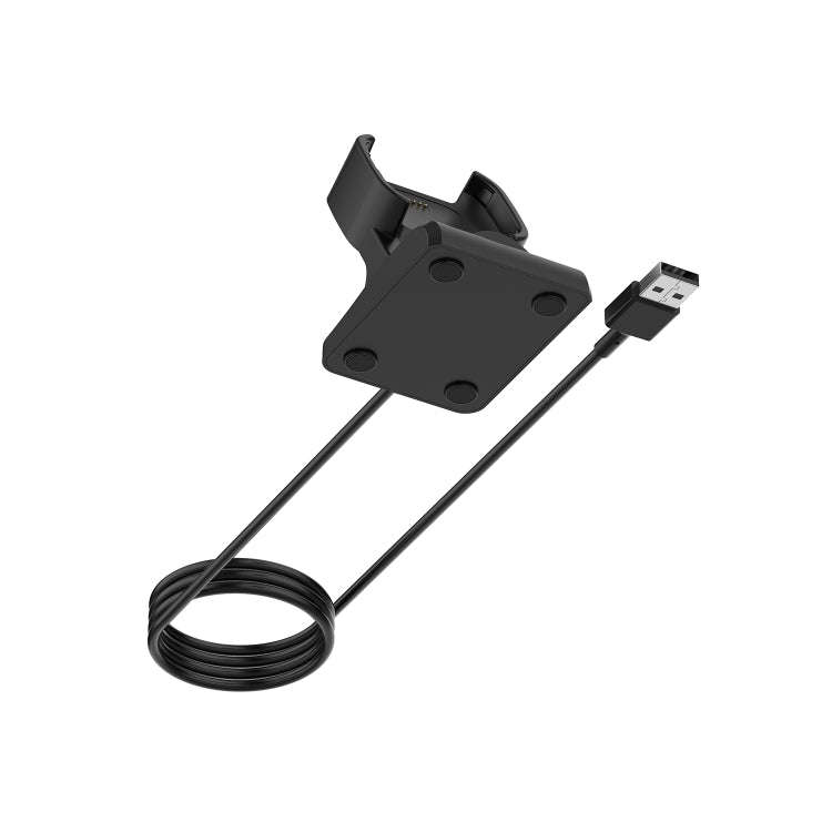 Smartwatch Replacement USB Charger Charging Dock Adapter for Fitbit Versa 2, Cable Length: 1m(Black)