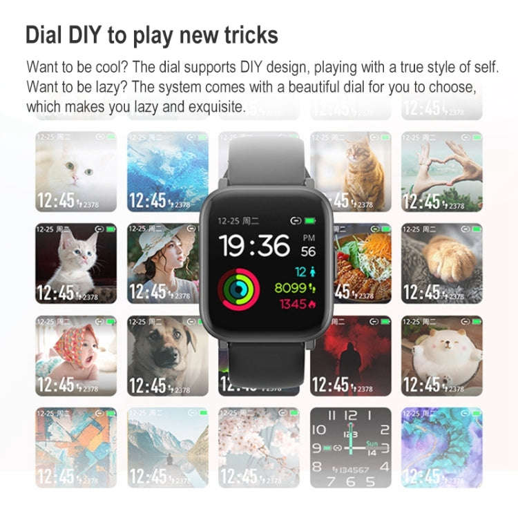 CS201 Fashion Sports IP68 Waterproof Smart Bluetooth Watch, Support Heart Rate Monitoring & Blood...