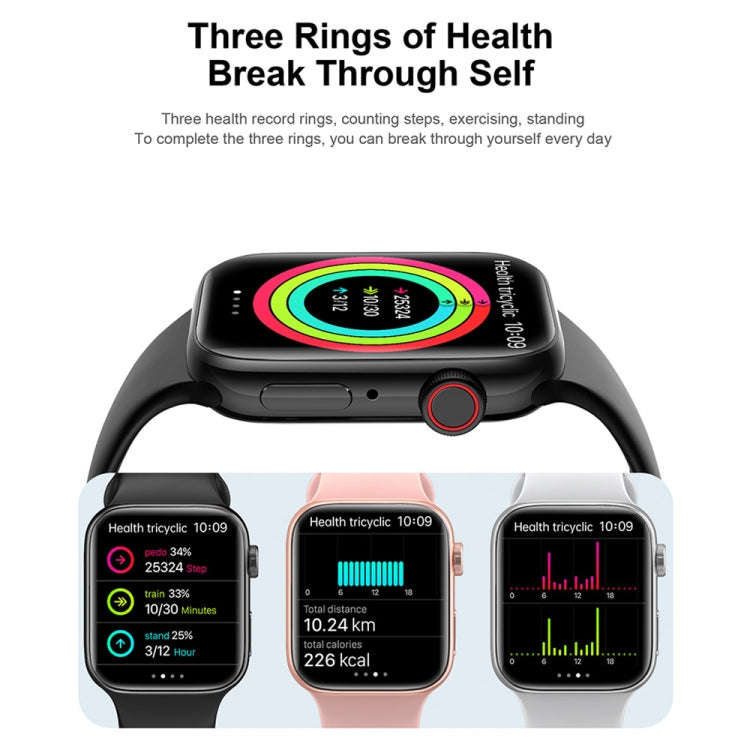 T900 PRO MAX L BIG 1.92 inch Large Screen Waterproof Smart Watch, Support Heart Rate / Blood Pres...