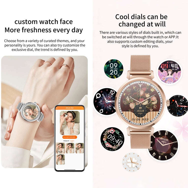 KC06 Women Menstrual Period Smart Watch Bracelet, Blood Pressure / Heart Rate Monitoring, Silicon...